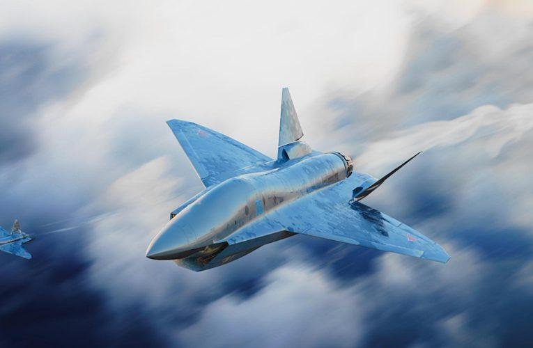 Russia Reveals Model of Unmanned Su-75 Checkmate