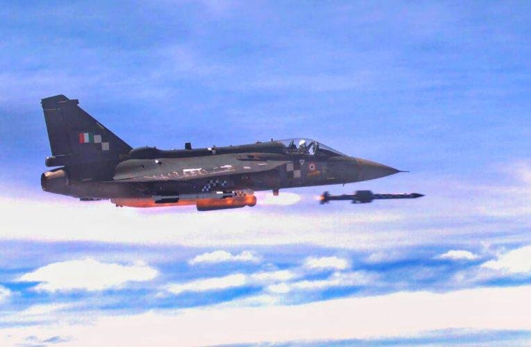 Tejas Fighter Test-Fires Indigenous ASTRA Air-to-Air Missile