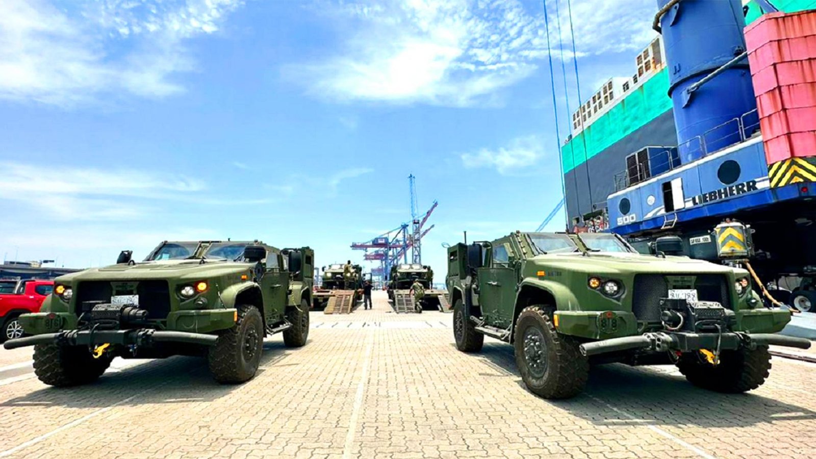 Brazilian Marine Corps Receives Initial JLTV Delivery