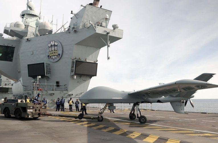 Royal Navy’s Historic ‘Mojave’ Drone Launch from Carrier