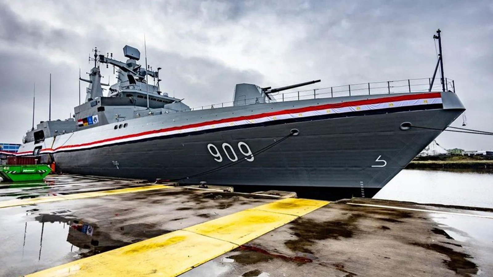 ThyssenKrupp Delivers MEKO Frigate to Egyptian Navy
