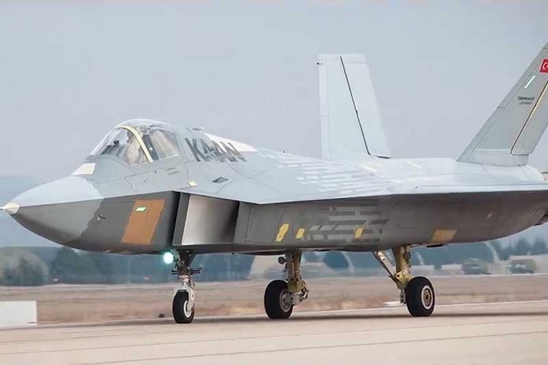 Kaan 5th Generation Fighter Jet with new paint | International Defence ...