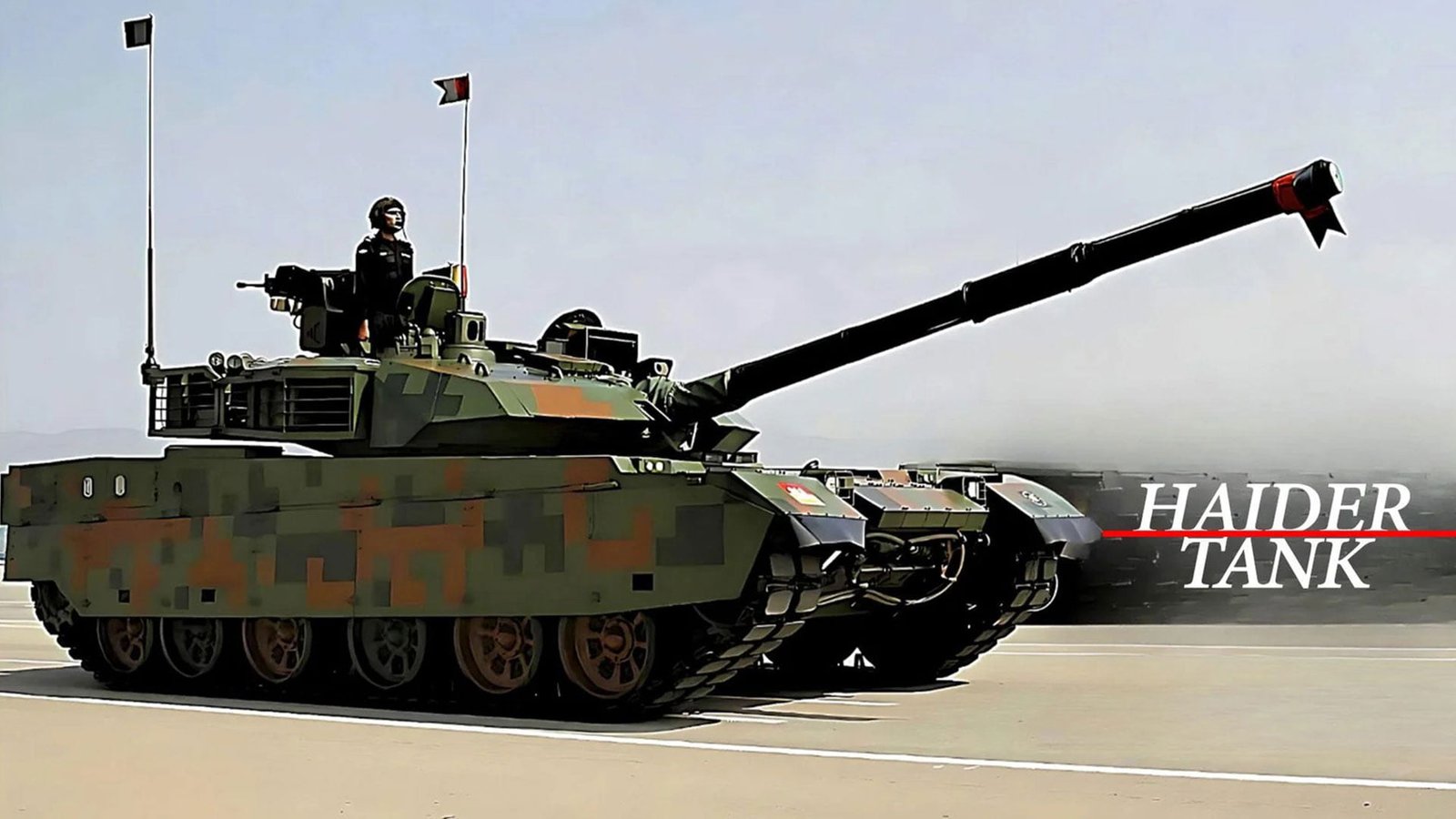 Pakistan Unveils 'Haider' Tank A Joint Pakistan-China Endeavor