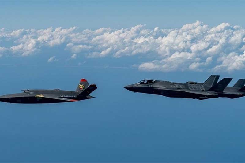 Kratos' XQ-58A Valkyrie Tests Electronic Attack with F-35s