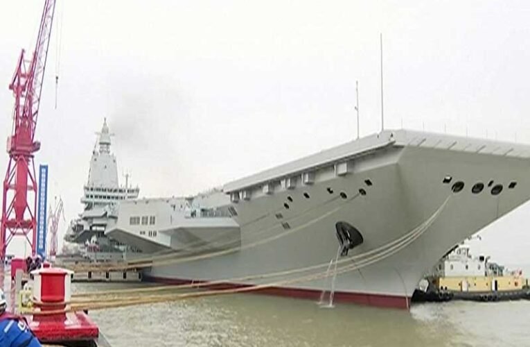 China’s Newest Aircraft Carrier Fujian Begins Maiden Sea Trials