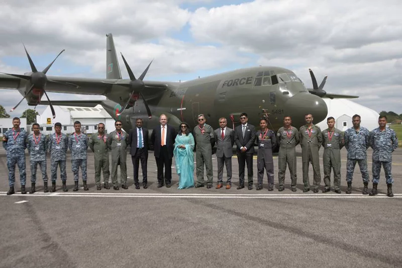 Bangladesh Air Force upgraded C-130J Fleet with Marshall support