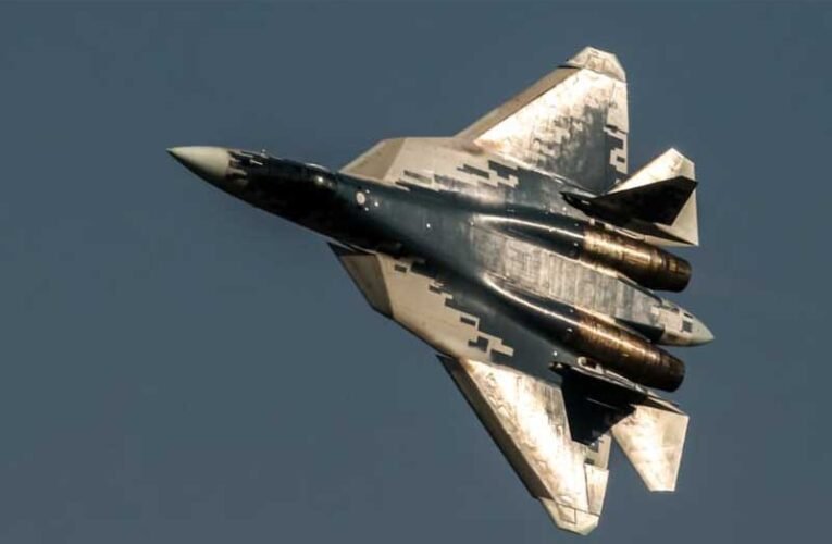 Ukraine Says Latest Russian Su-57 Fighter Jet Hit for First Time
