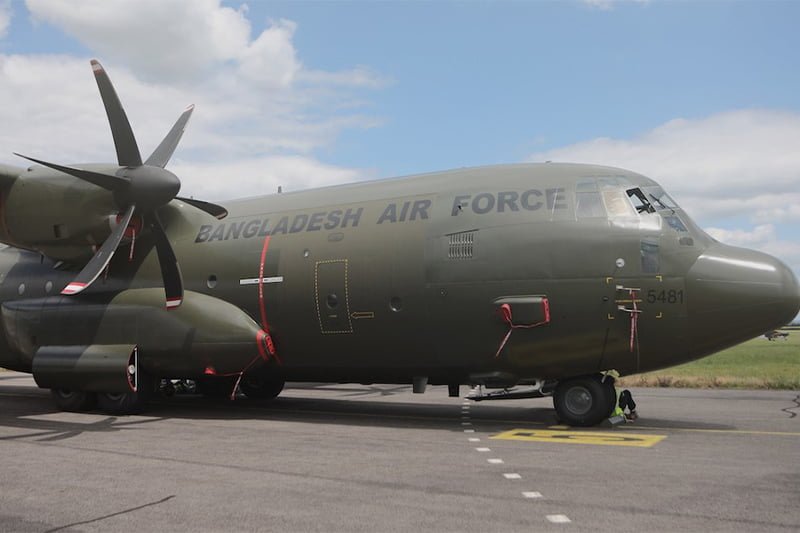 Bangladesh Air Force upgraded C-130J Fleet with Marshall support