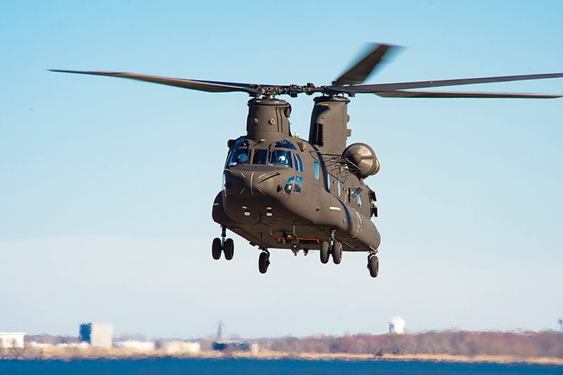 Boeing delivers first CH-47F Block II to US Army