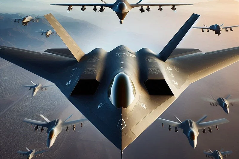 China Debuts Stealth Fighter Drone Integration During Test Flight