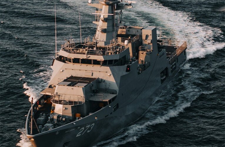 PNS HUNAIN was delivered to the Pakistan Navy