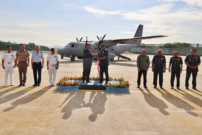 US Delivers three Converted CN-235 Aircraft to Malaysia