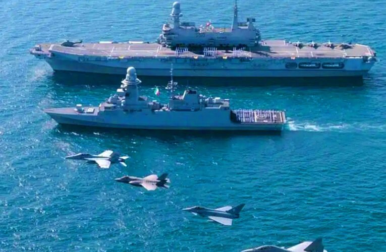 Italian Cavour Carrier Strike Group Expected to Arrive in Guam