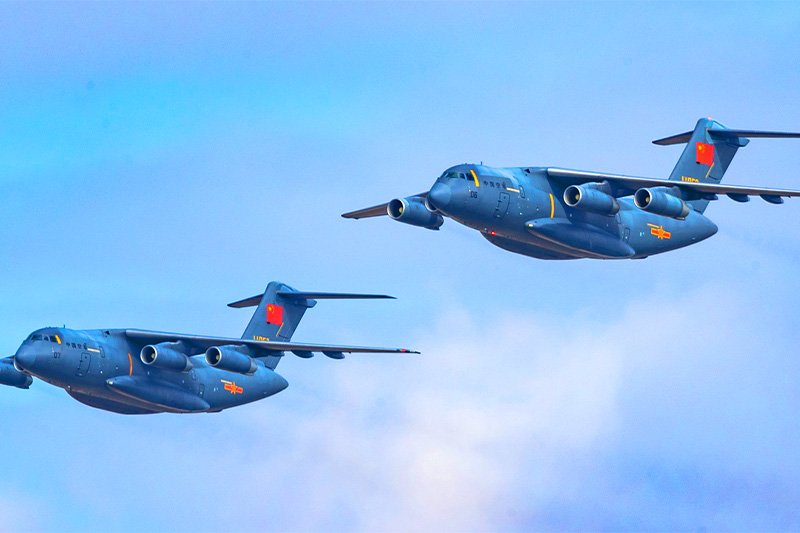 China's Y-20 Makes First Overseas Flight in Egypt