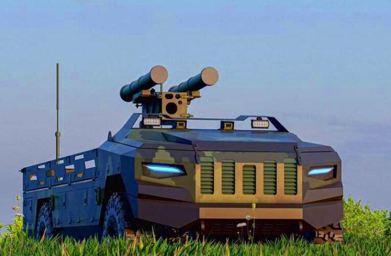 Ukrainian Armor Debuts New UGV Protector