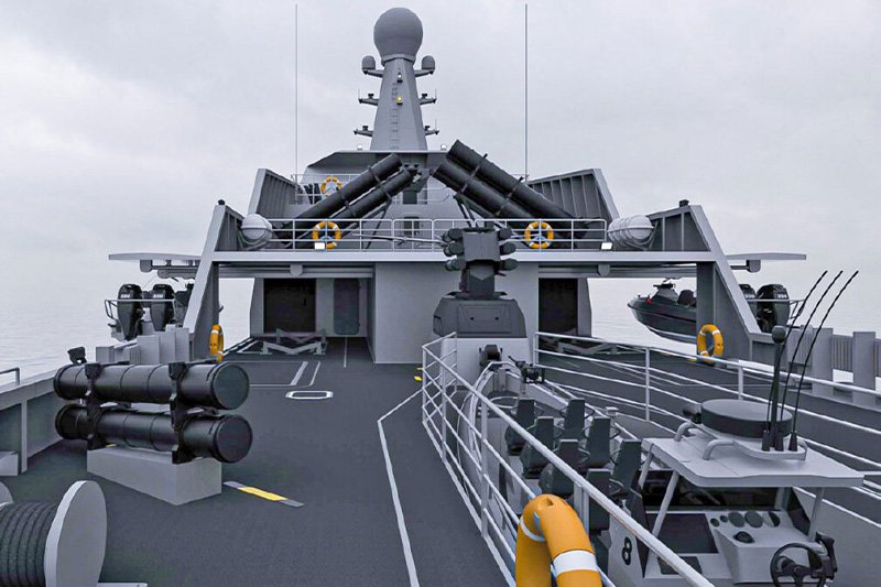 ARES 76 Corvette Sets New Standards in Naval Warfare