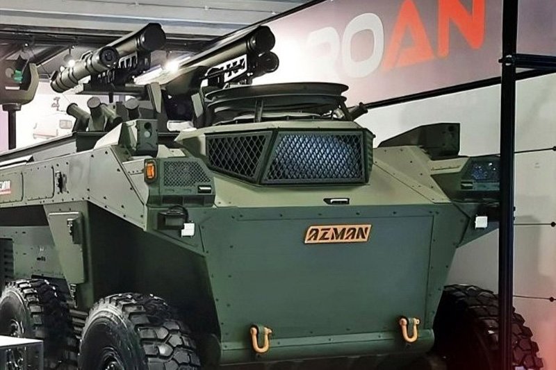 Hidroan reveals Azman ugv at saha expo 2024