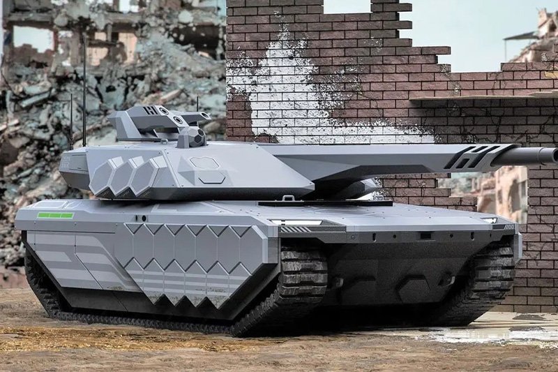 Hyundai Unveils First Hydrogen-Powered Stealth Tank