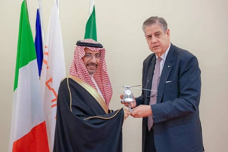 Saudi Arabia to Boost Helicopter Production with Leonardo