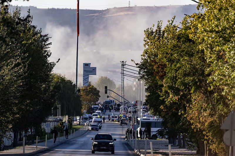 Terrorist Attack on Turkish Aerospace Kills At Least 5