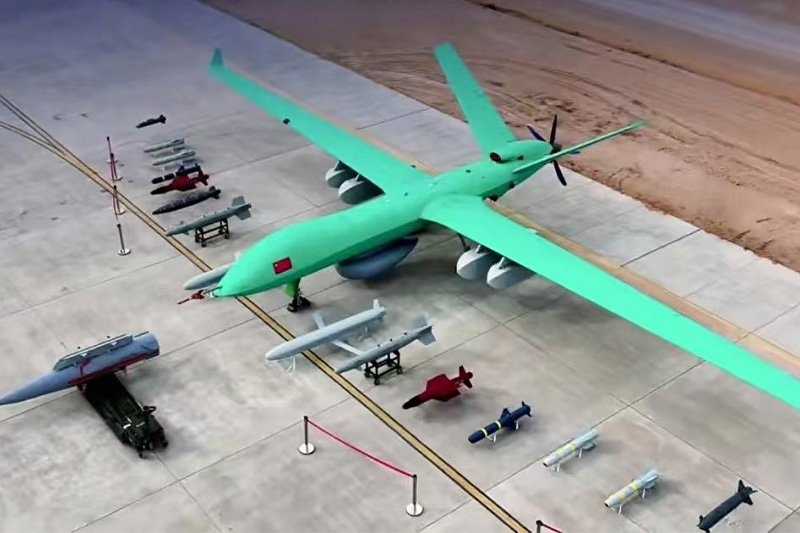 China’s CH-9 Combat Drone with Ballistic Missile Capabilities