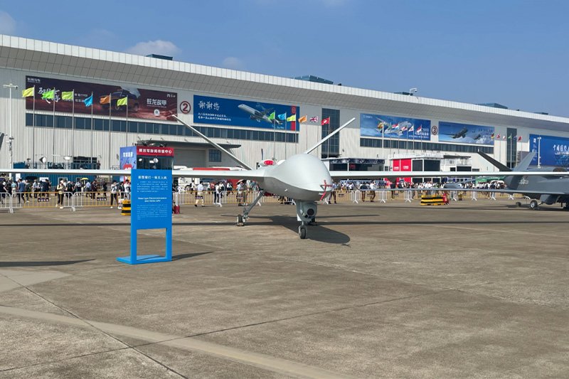 PLA Air Force’s New Drone Shown at Zhuhai Airshow