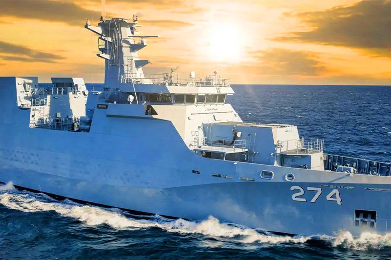 Pakistan Navy Receives Second OPV 2600 from Damen