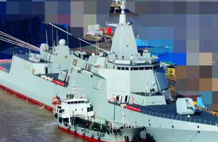 China Completes 9th Type 055 Destroyer, Prepares for Sea Trials
