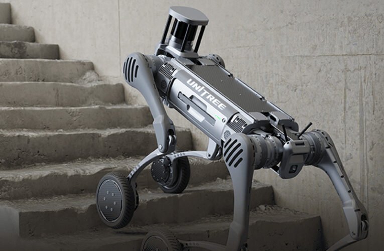 China Unveils B2-W: The First Rideable Robot Dog