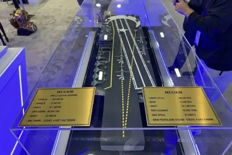 Turkiye Starts Construction Of National Aircraft Carrier