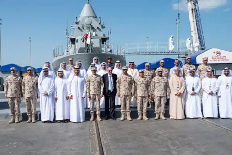 UAE Launches First FALAJ 3 OPV Built By ADSB