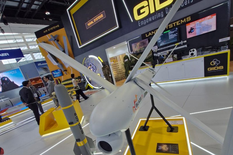 GIDS Showcases Blaze Series Loitering Munitions at IDEX 2025