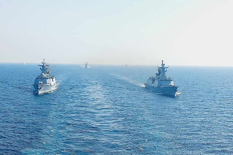 9th AMAN Exercise Ends With Fleet Review In North Arabian Sea