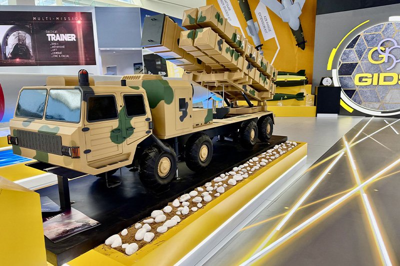 GIDS Unveils Dual-Capable Launcher for FATAH-I & II GMLRS