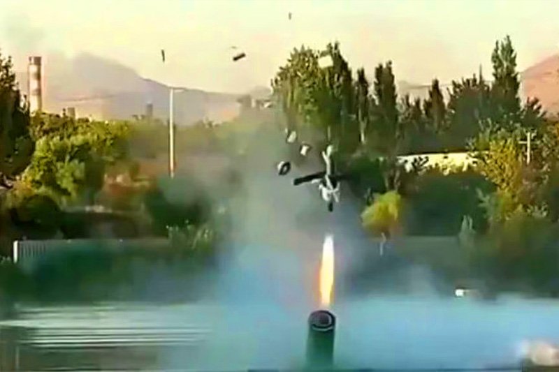 Iran Unveils 'World’s First' Submarine-Launched Suicide Drone