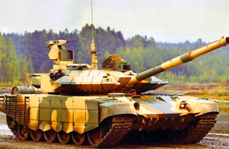 Russia Unveils New T-90MS Export Tank At IDEX 2025