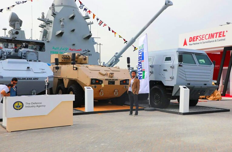 Uzbekistan Introduces Advanced Military Vehicles At IDEX 2025