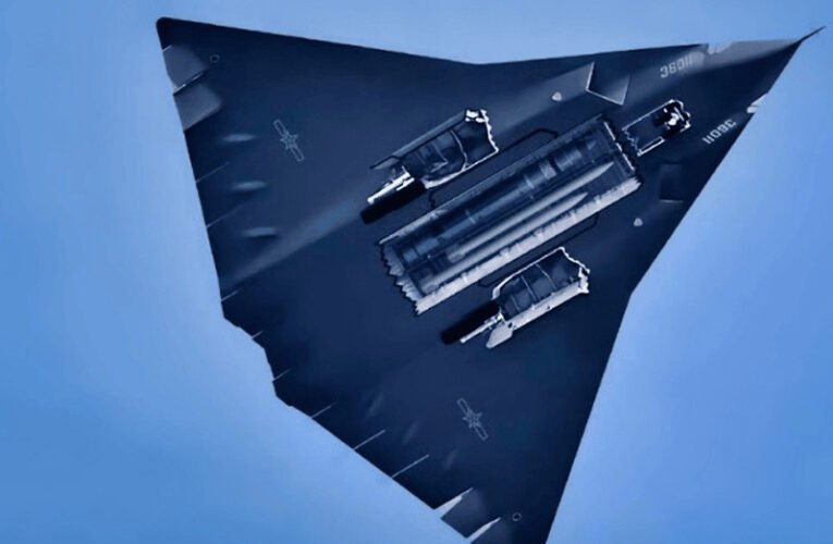 New J-36 Image Reveals All Three Afterburners in Action