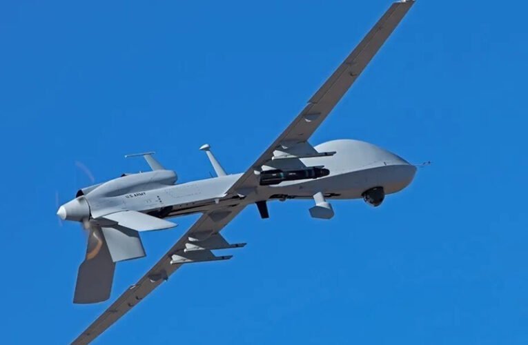 MQ-1C Gray Eagle Destroys Drones Using Hellfire Missiles