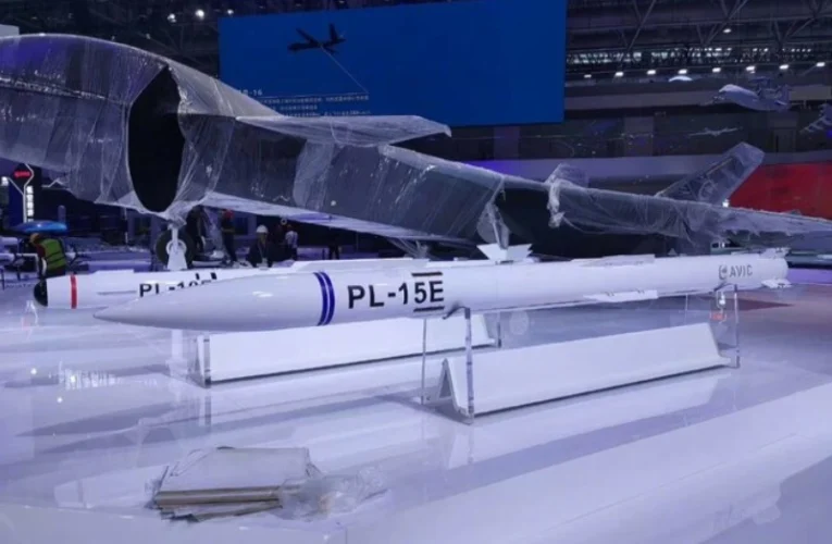 China Showcases Robotic Production Of PL-15E Missiles