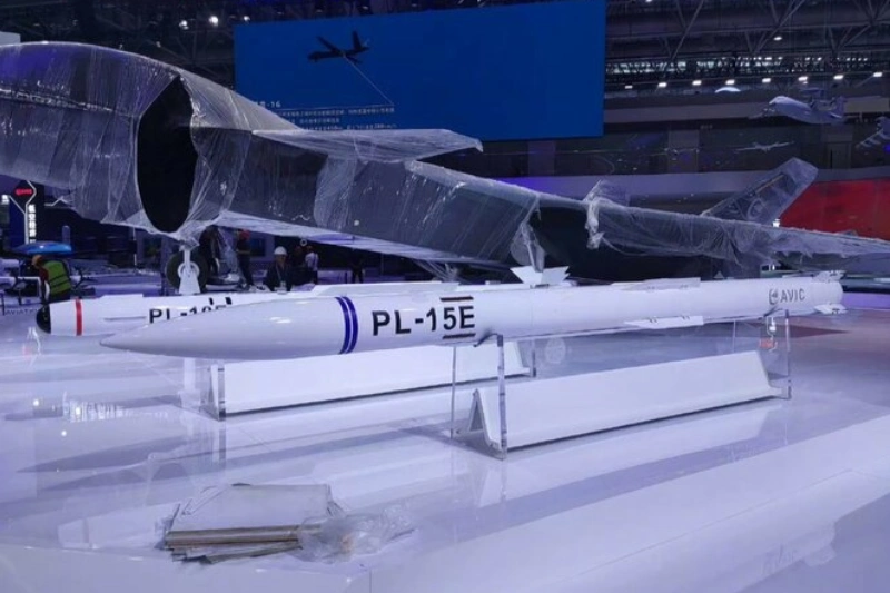 China Showcases Robotic Production Of PL-15E Missiles