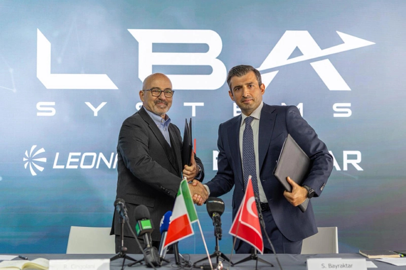 Turkish Baykar, Italy’s Leonardo Launch JV Named LBA Systems