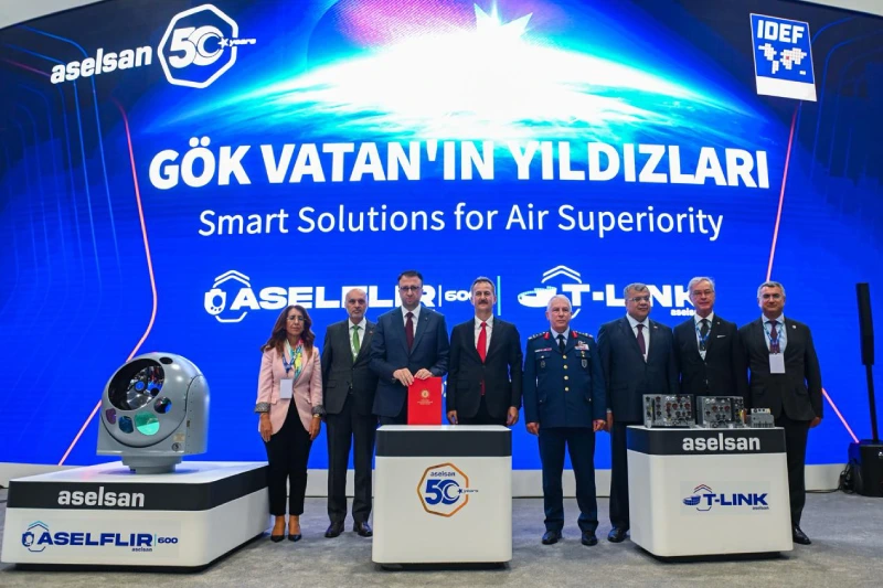 ASELSAN Unveils ASELFLIR-600 & 4 New T-Link Systems at IDEF 2025