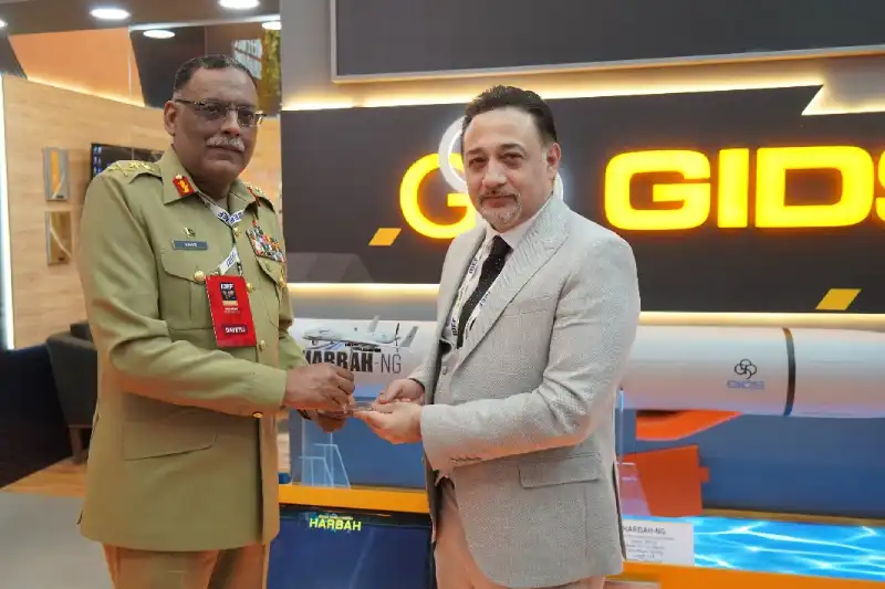CJCSC General Sahir Shamshad Mirza Visits GIDS Stand at IDEF 2025