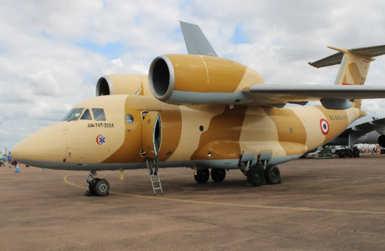 Egyptian Antonov An-74 Debuts at RIAT 2025