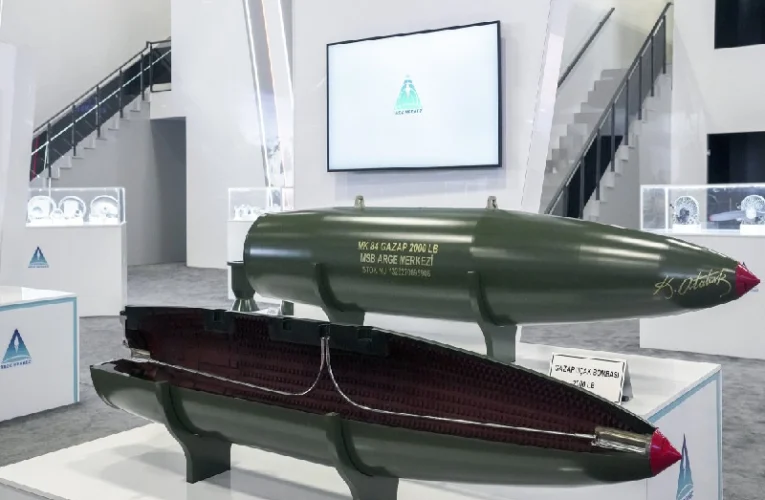 Turkey Unveils GAZAP and NEB-2 Bombs at IDEF 2025