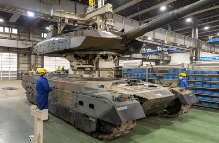 Mitsubishi Upgrades Japan’s Type 10 Battle Tanks