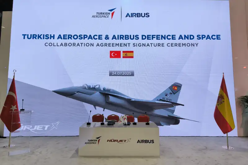 TAI and Airbus Sign Export Agreement for Hürjet Jet Trainer