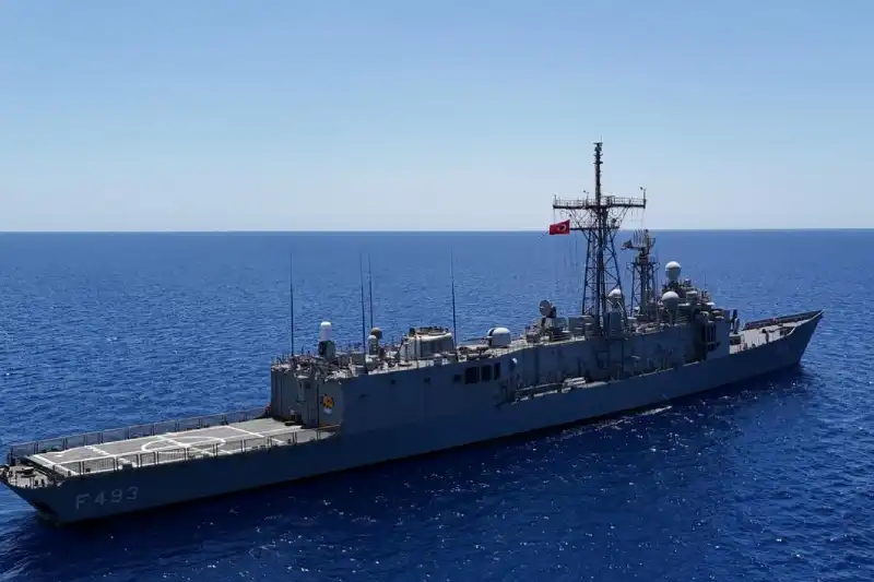 Turkish Navy Showcases Advanced TCG Gelibolu Frigate Capabilities