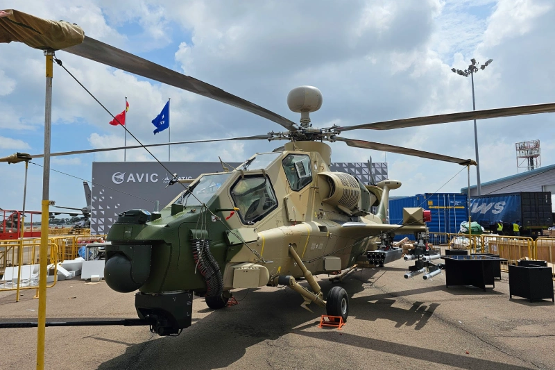 Pakistan Army Inducts Chinese Z-10ME Attack Helicopters